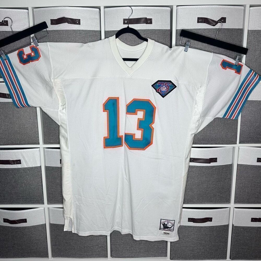 1994 AUTHENTIC VINTAGE DAN MARINO JERSEY DOLPHINS MITCHELL NESS 56 3XL